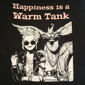 3XL Official Tank Girl Alan Martin Black Tee